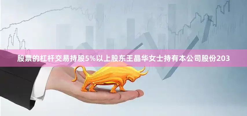 股票的杠杆交易持股5%以上股东王晶华女士持有本公司股份203